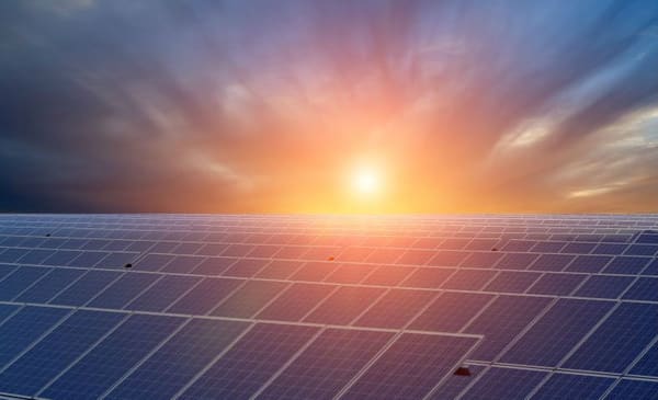 Solar plant installation